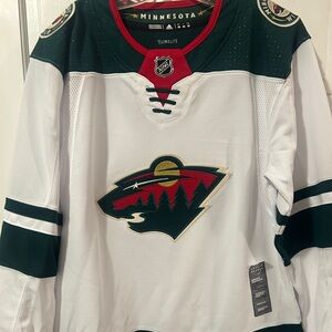 Adidas ADIZERO MINNESOTA WILD Men's JERSEY Choose Size- 46,50,56 New w tags